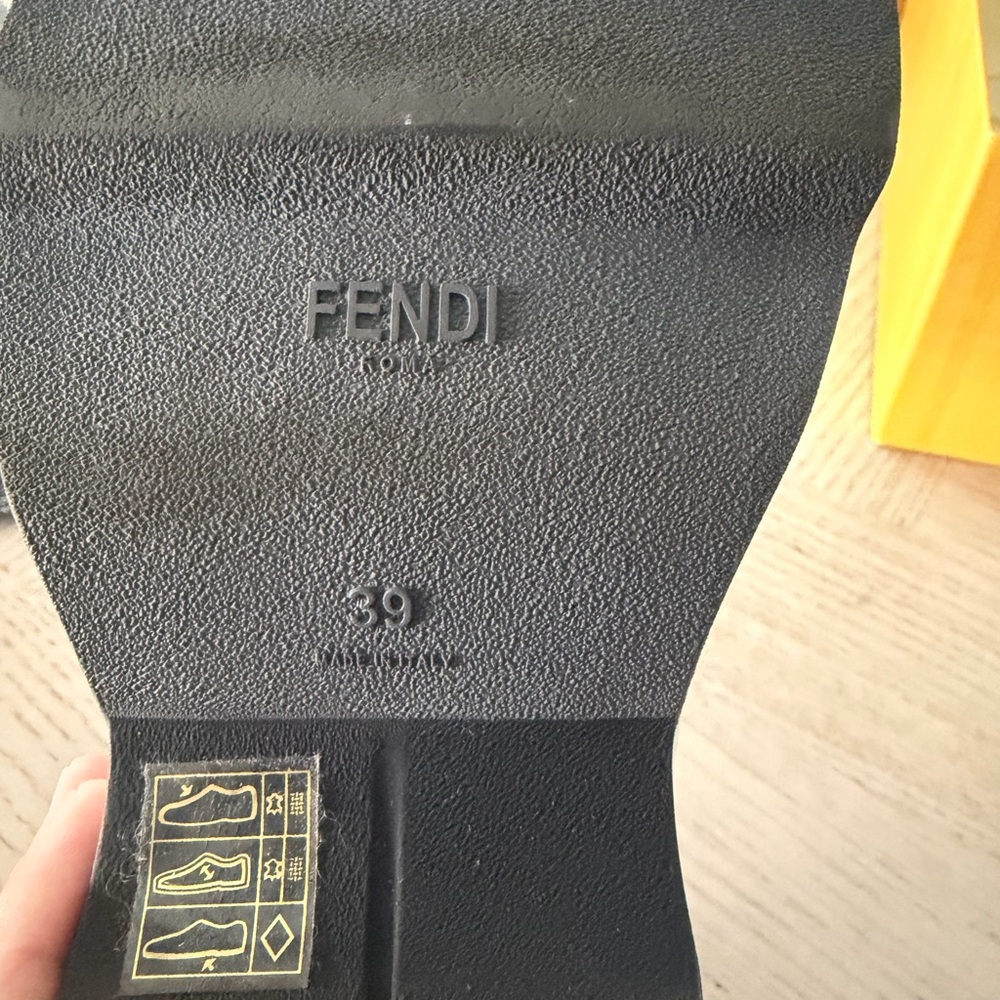 Fendi Roma Sneaker Filato 1 Riga Banda - Picture 4 of 12